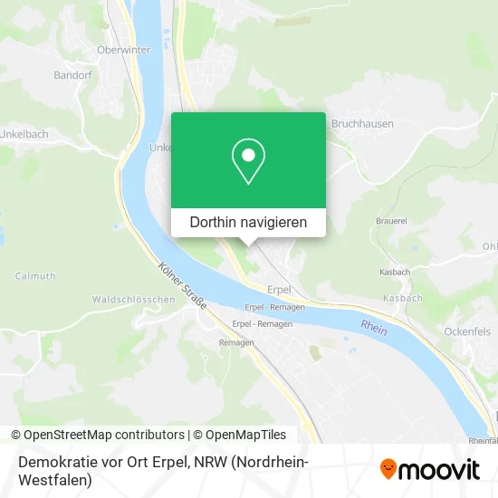Demokratie vor Ort Erpel Karte