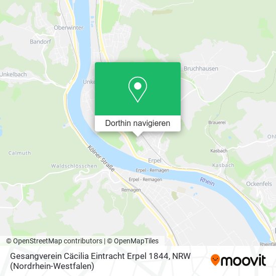 Gesangverein Cäcilia Eintracht Erpel 1844 Karte