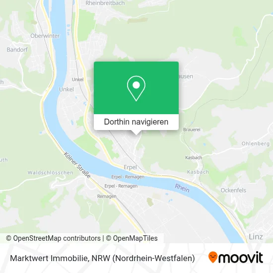 Marktwert Immobilie Karte