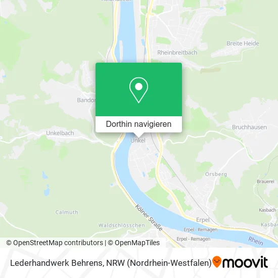 Lederhandwerk Behrens Karte