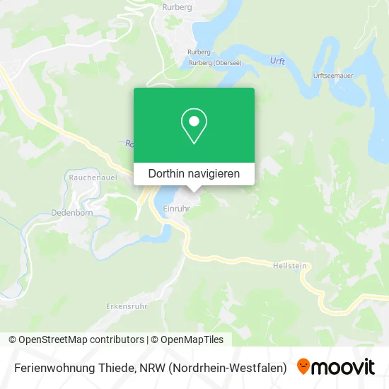 Ferienwohnung Thiede Karte