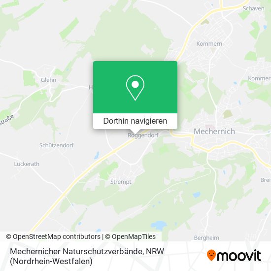 Mechernicher Naturschutzverbände Karte