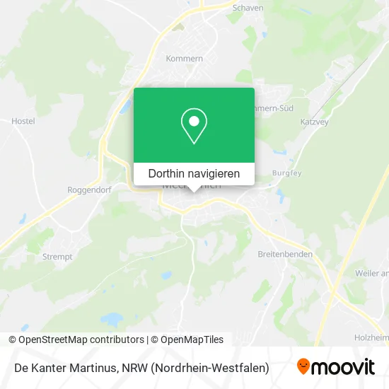 De Kanter Martinus Karte