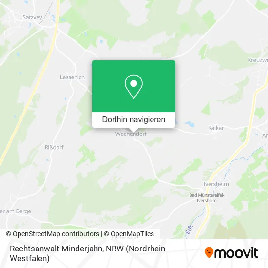 Rechtsanwalt Minderjahn Karte