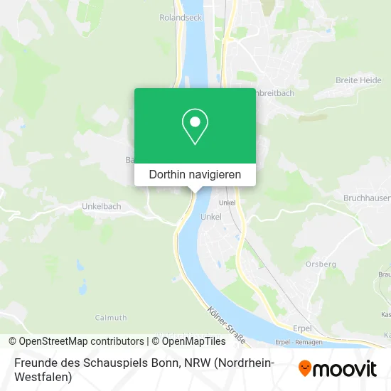 Freunde des Schauspiels Bonn Karte