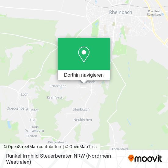 Runkel Irmhild Steuerberater Karte