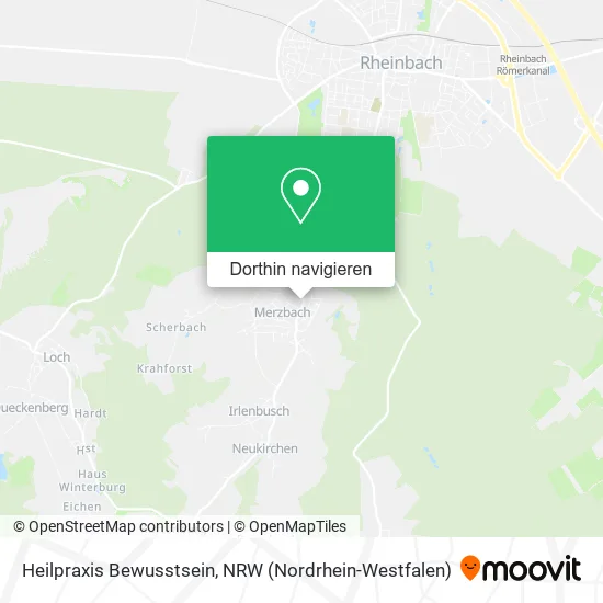 Heilpraxis Bewusstsein Karte