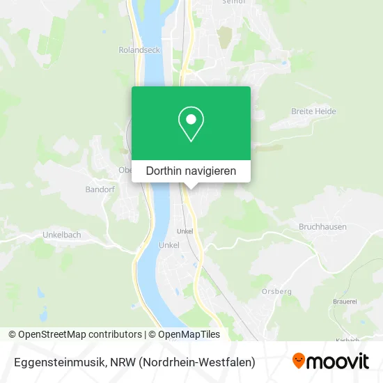 Eggensteinmusik Karte