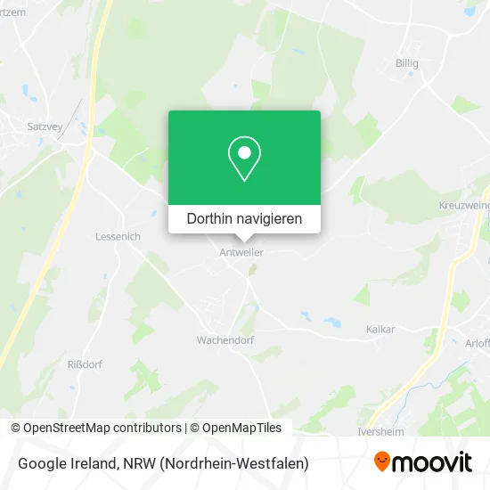 Google Ireland Karte