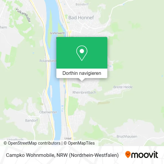 Campko Wohnmobile Karte