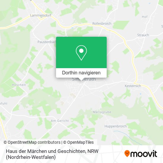 Haus der Märchen und Geschichten Karte
