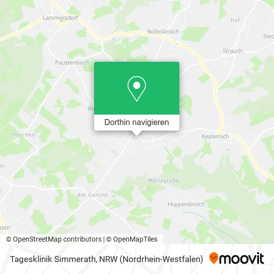 Tagesklinik Simmerath Karte