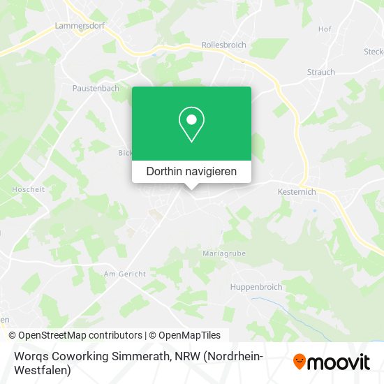 Worqs Coworking Simmerath Karte