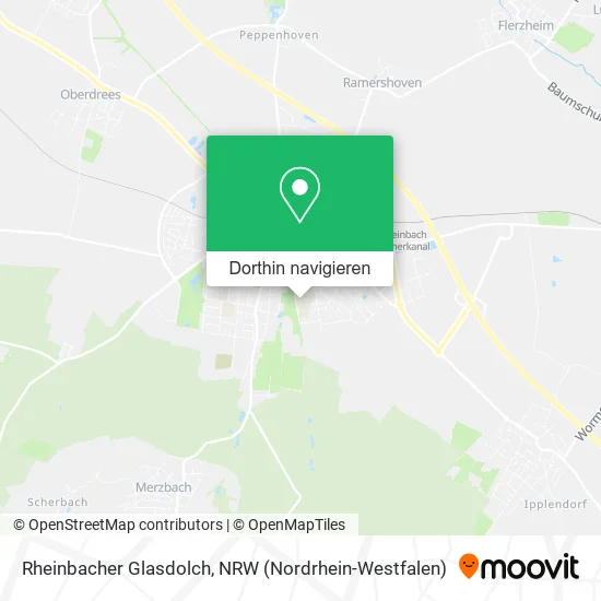 Rheinbacher Glasdolch Karte