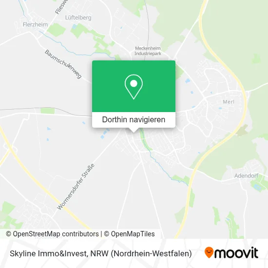 Skyline Immo&Invest Karte