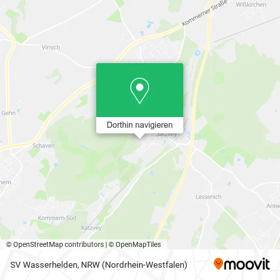 SV Wasserhelden Karte