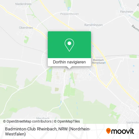 Badminton-Club Rheinbach Karte