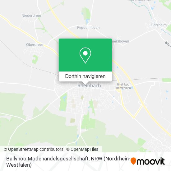 Ballyhoo Modehandelsgesellschaft Karte