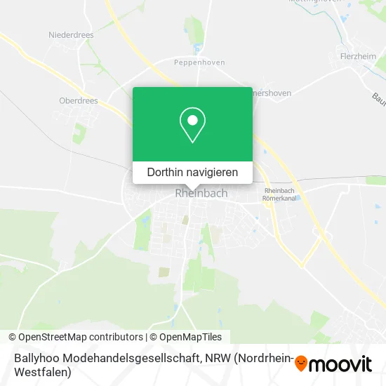 Ballyhoo Modehandelsgesellschaft Karte