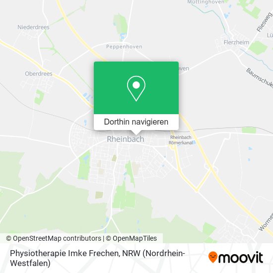 Physiotherapie Imke Frechen Karte