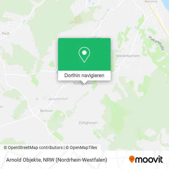 Arnold Objekte Karte