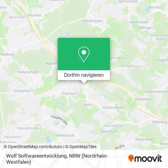 Wolf Softwareentwicklung Karte