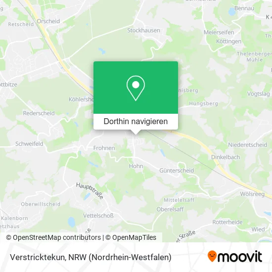 Verstricktekun Karte