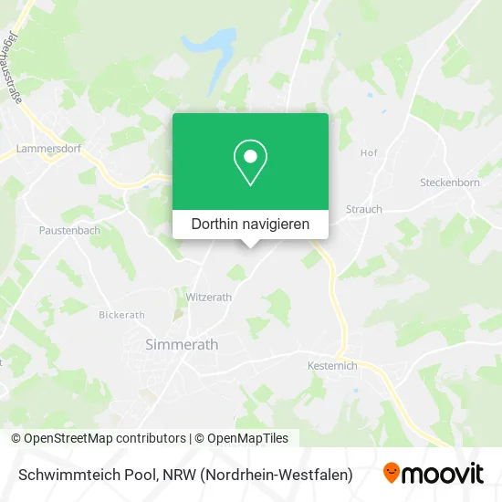 Schwimmteich Pool Karte