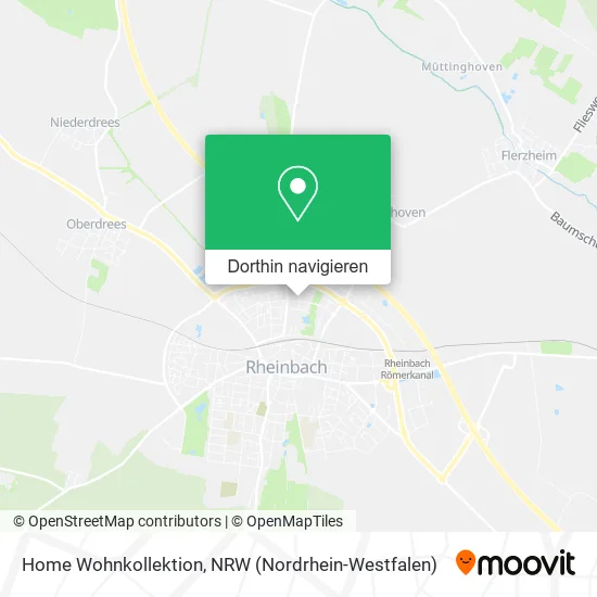 Home Wohnkollektion Karte