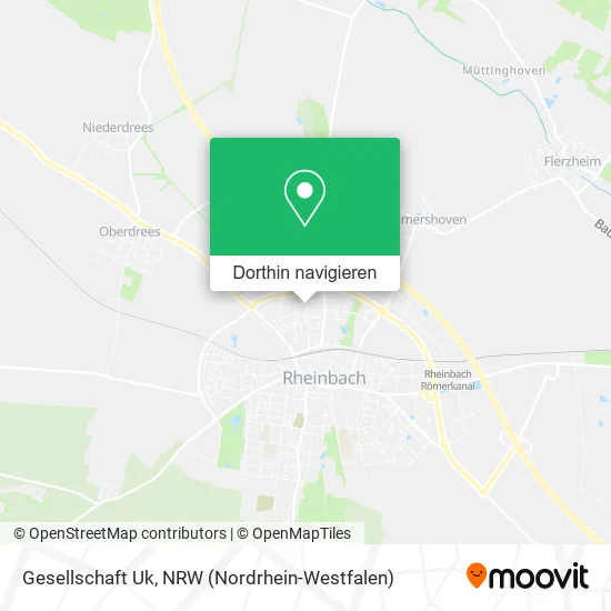 Gesellschaft Uk Karte