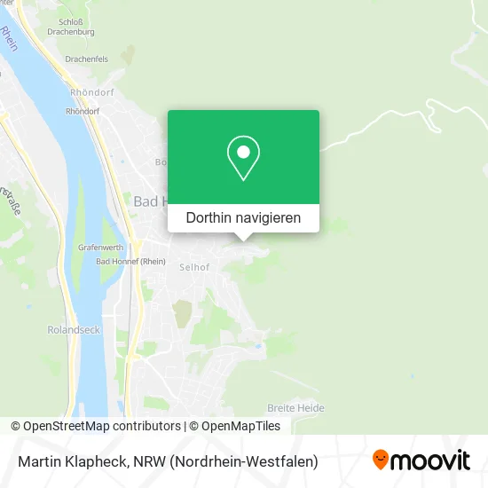 Martin Klapheck Karte