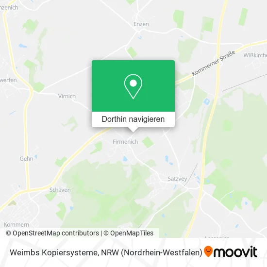 Weimbs Kopiersysteme Karte