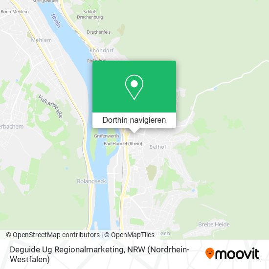 Deguide Ug Regionalmarketing Karte