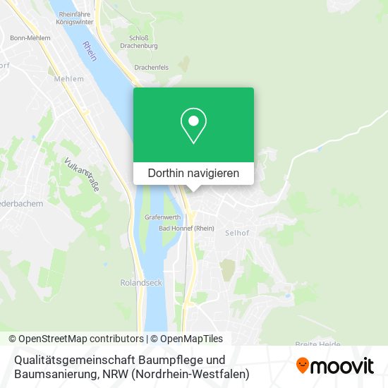 Qualitätsgemeinschaft Baumpflege und Baumsanierung Karte