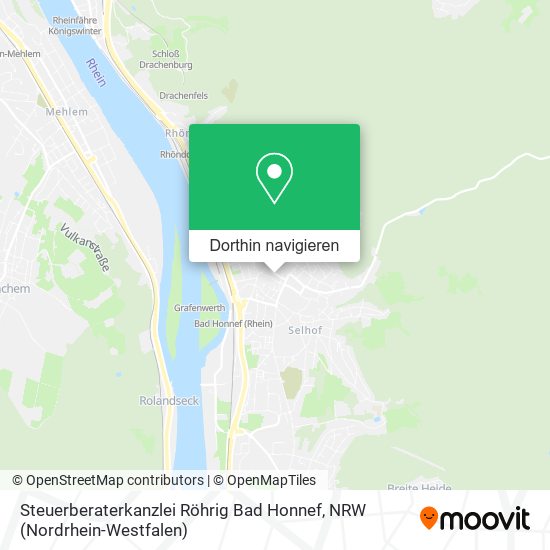 Steuerberaterkanzlei Röhrig Bad Honnef Karte