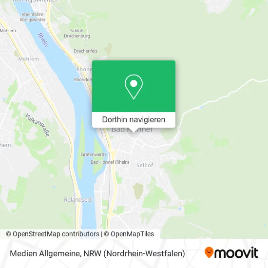 Medien Allgemeine Karte