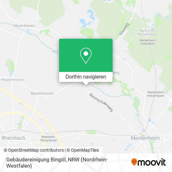 Gebäudereinigung Bingöl Karte