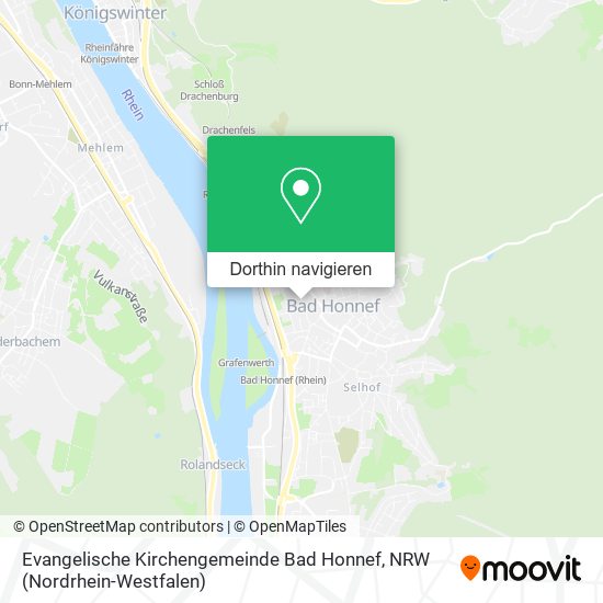 Evangelische Kirchengemeinde Bad Honnef Karte
