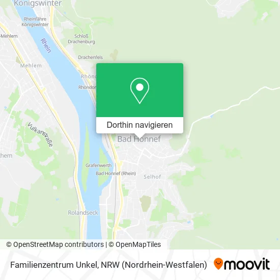 Familienzentrum Unkel Karte