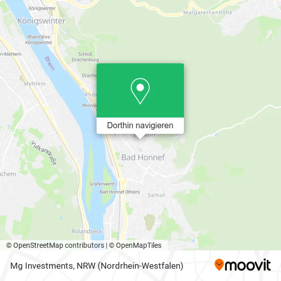 Mg Investments Karte