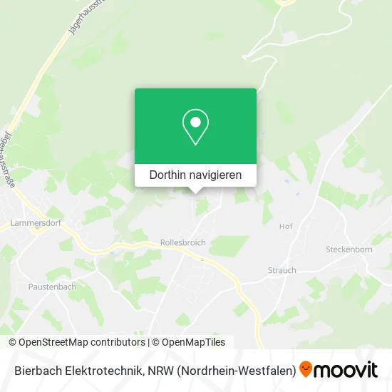 Bierbach Elektrotechnik Karte