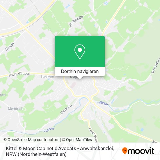 Kittel & Moor, Cabinet d'Avocats - Anwaltskanzlei Karte