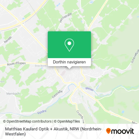 Matthias Kaulard Optik + Akustik Karte