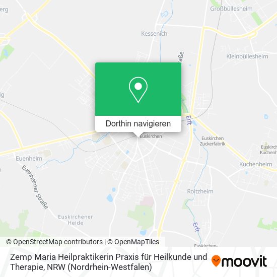 Zemp Maria Heilpraktikerin Praxis für Heilkunde und Therapie Karte