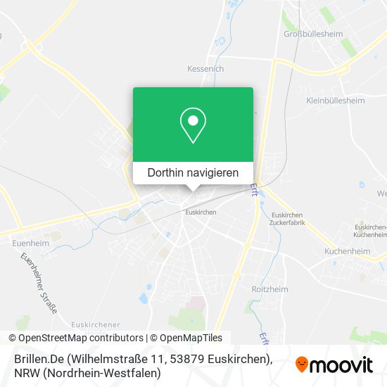 Brillen.De (Wilhelmstraße 11, 53879 Euskirchen) Karte