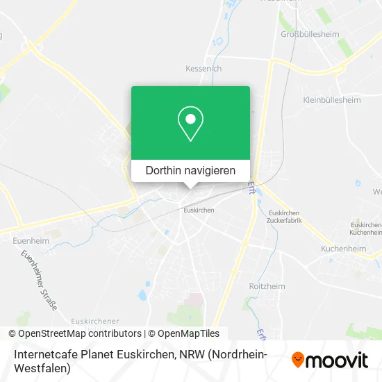 Internetcafe Planet Euskirchen Karte