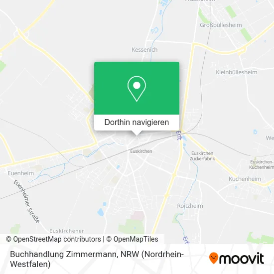 Buchhandlung Zimmermann Karte