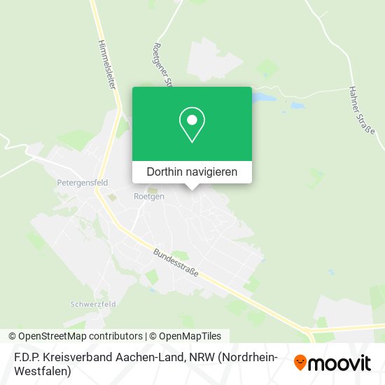 F.D.P. Kreisverband Aachen-Land Karte