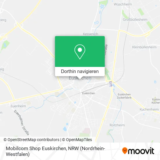 Mobilcom Shop Euskirchen Karte