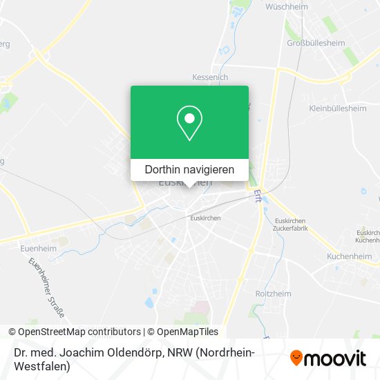 Dr. med. Joachim Oldendörp Karte